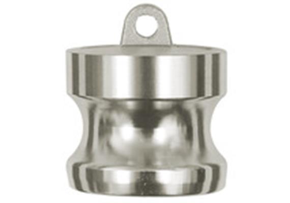 Kamlok-Verschlussstecker, Typ DP, ES 1.4401, 1 1/4, Stecker-Ø 46