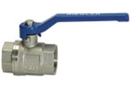 Kugelhahn »valve line«, Handhebel blau, MS vern., IG/IG, G 1 1/4