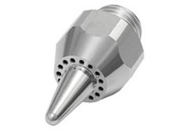 Lärmarme Runddüse, M12x1,25, Aluminium, Düsen-Außen-ø 13 mm