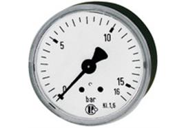 Standardmanometer, Stahlblechgeh., G 1/4 hinten, 0-1,6 bar, Ø 50
